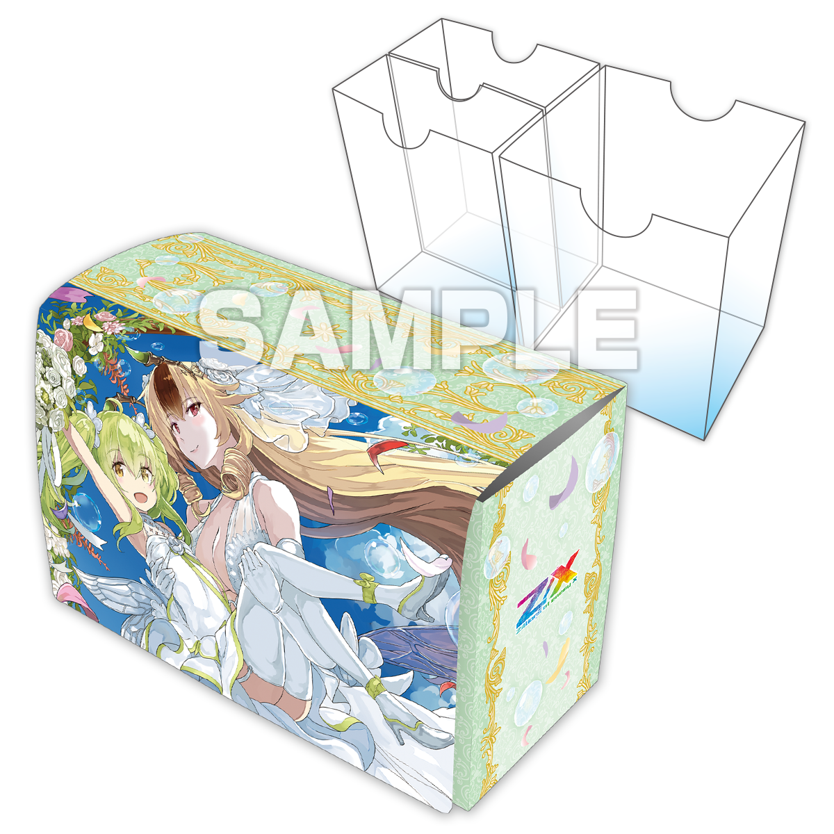 ① デッキケースマルチ「きさら&ヴェスパローゼ」ガーデンウェディングVer.